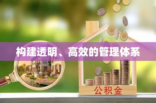 合阳构建透明、高效的管理体系