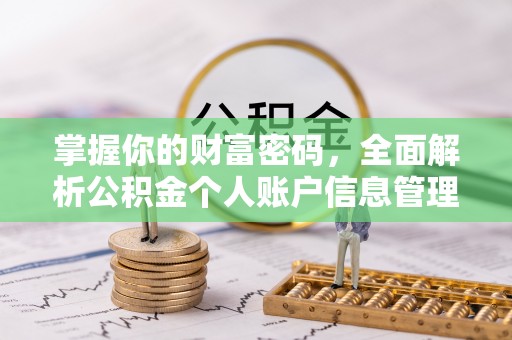 合阳掌握你的财富密码，全面解析公积金个人账户信息管理