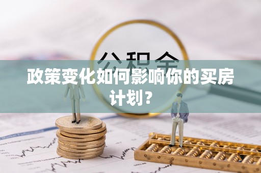 合阳政策变化如何影响你的买房计划？